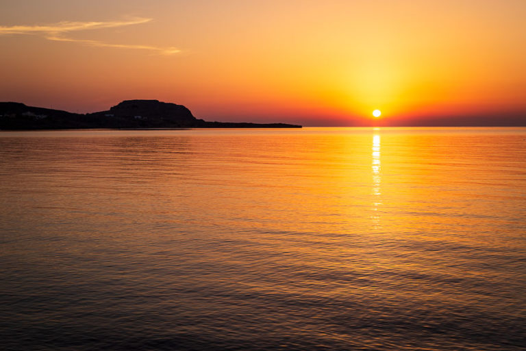 Sunrise in Rhodes by Rick McEvoy Photogrpahy