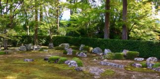 Gardener Japanese garden