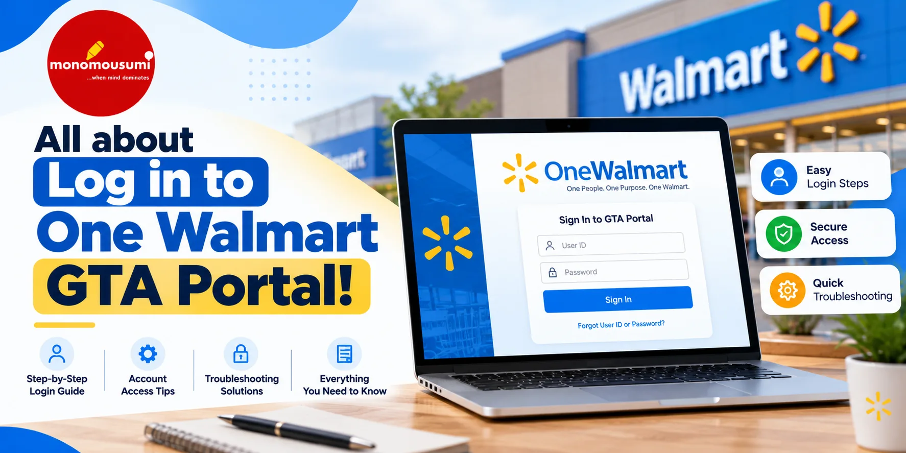 All about Log in to One Walmart GTA Portal!