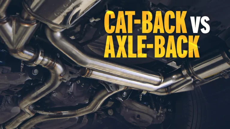 Axle-Back Exhaust