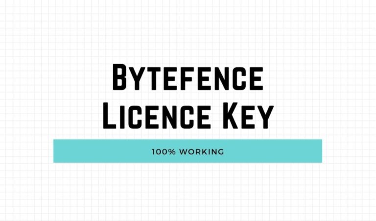 Bytefence Licence Key