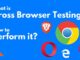Cross Browsing Testing