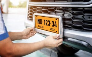 HSRP Number Plate Booking Process
