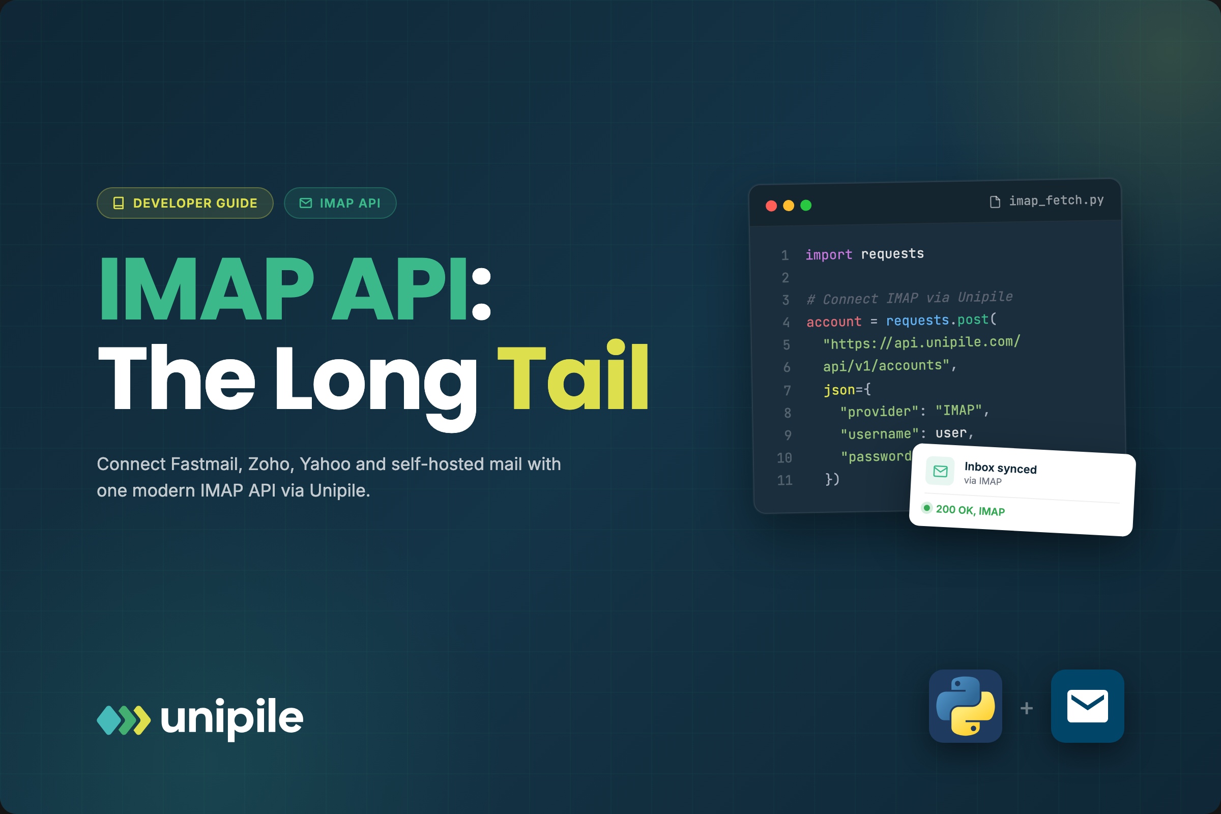 IMAP API: Connecting the Long-Tail Email Providers
