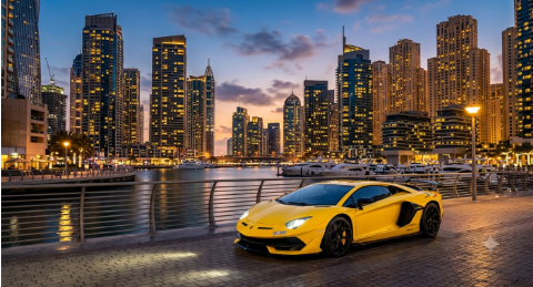 Lamborghini rent in Dubai
