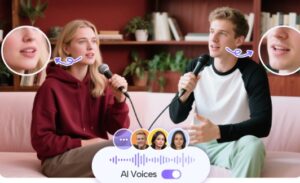 Make a Video Podcast with Realistic AI Voices