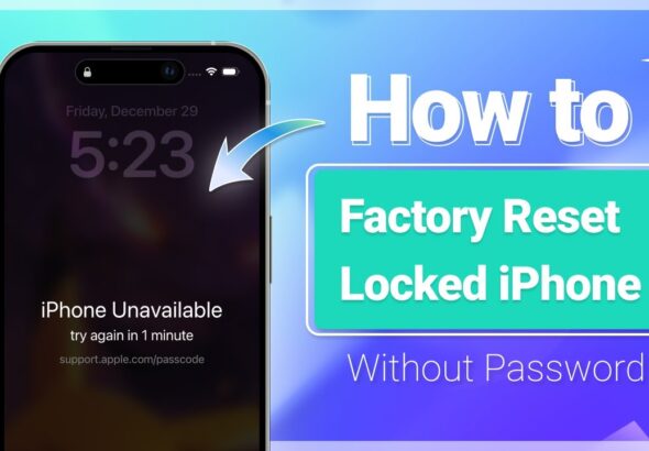 How to Factory Reset iPhone Without Password 4 Methods in 2026