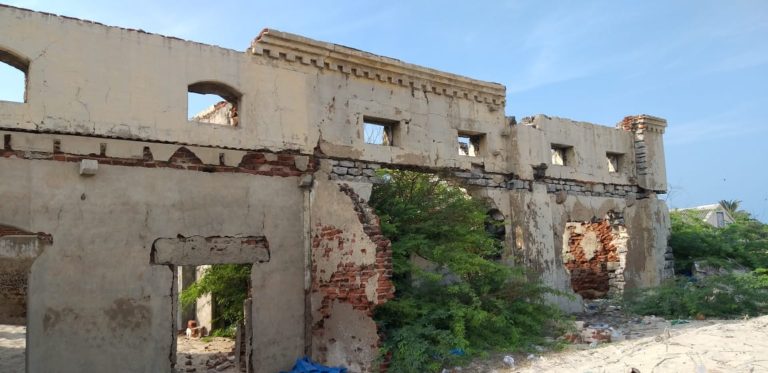 Ruins of a House in Dhanushkodi