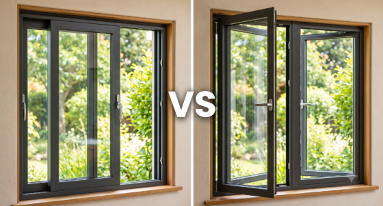 Sliding vs. Casement Windows