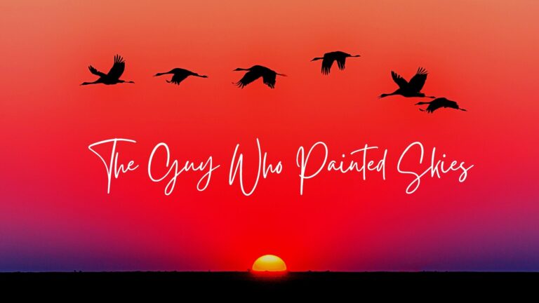 The Guy Who Painted Skies