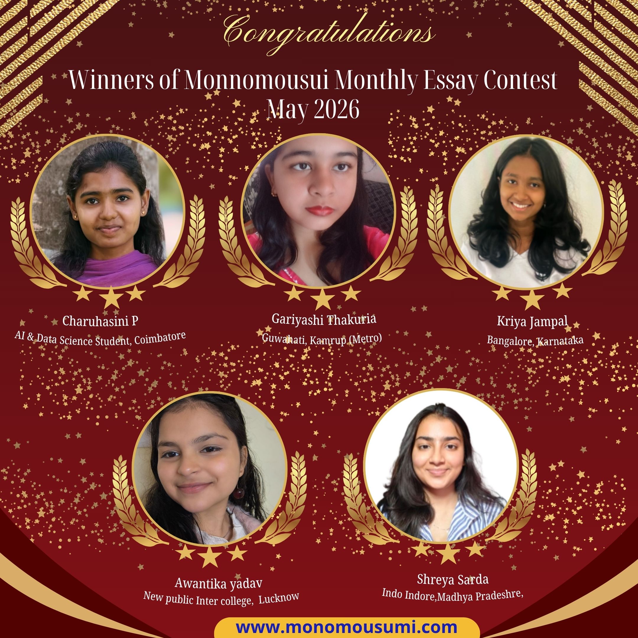 Winners May