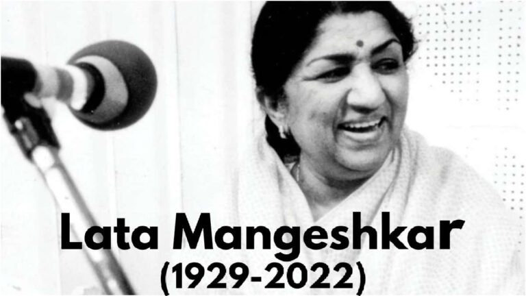 ‘Queen of Melody’ – Lata Mangeshkar