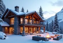 luxury ski chalet