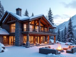 luxury ski chalet