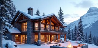 luxury ski chalet