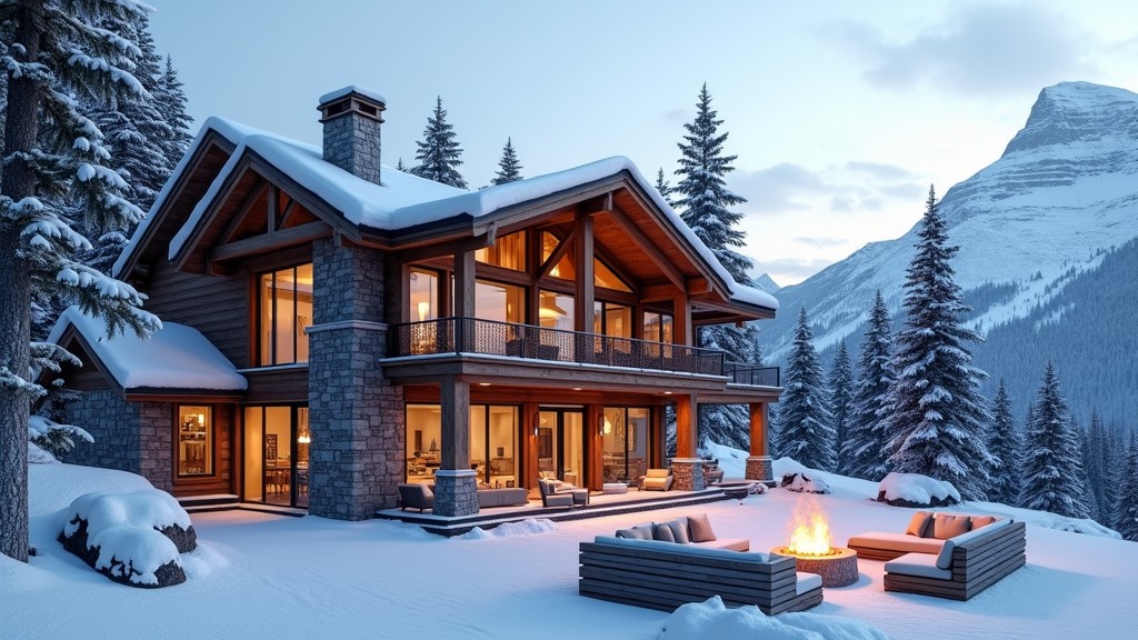 luxury ski chalet