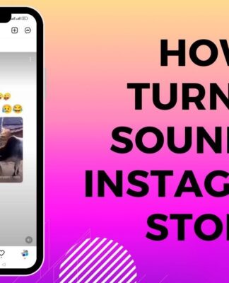 turn off sound on Instagram stories